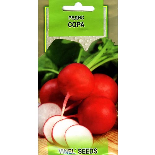 Редис Сора Vinel seeds, насіння зображення 1 артикул 95740