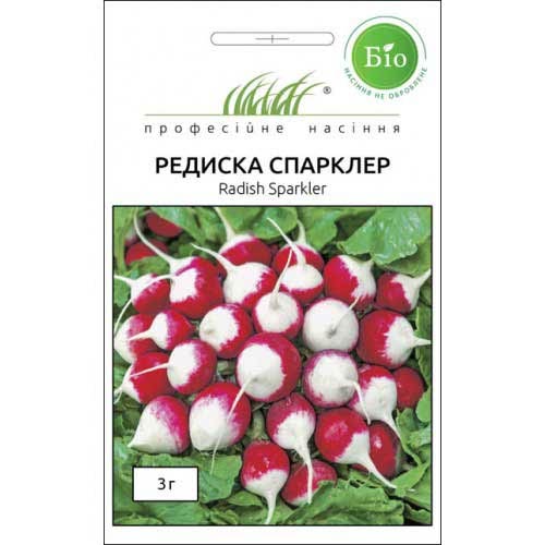 Редис Спарклер, семена рисунок 1 артикул 72507
