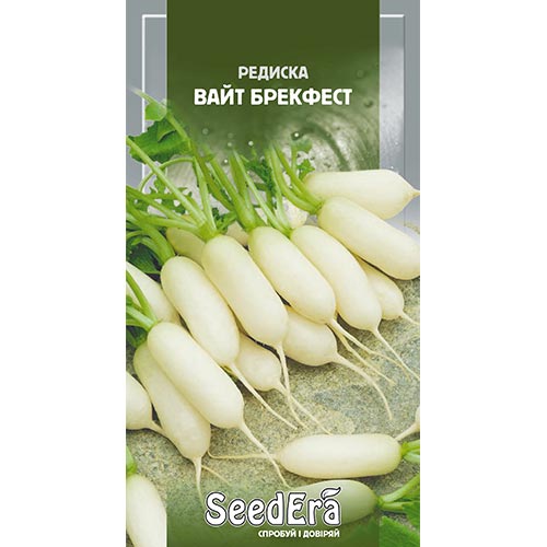 Редис Вайт Брекфест Seedera зображення 1 артикул 95022