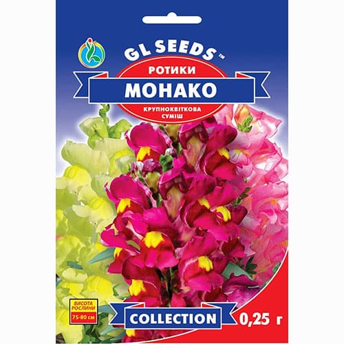 Антирринум (львиный зев) Монако GL seeds рисунок 1 артикул 99533