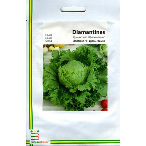Салат качаний Діамантінас Імперія насіння артикул фото 1 Салат качаний Діамантінас Імперія насіння зображення 1 артикул 95426