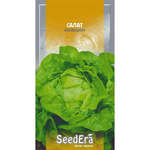 Салат качанний Атракціон Seedera артикул фото 1 Салат качанний Атракціон Seedera зображення 1 артикул 90194