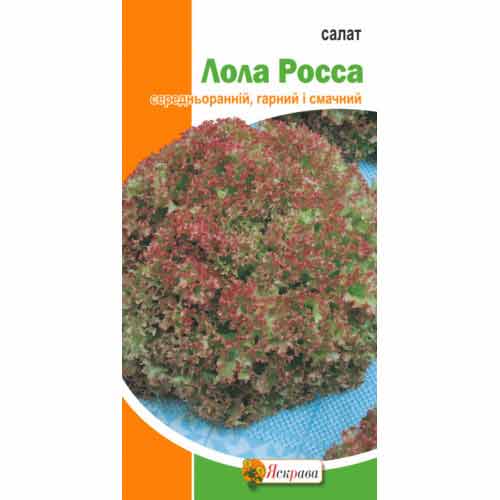Салат листовой Лола Росса Яскрава рисунок 1 артикул 77306