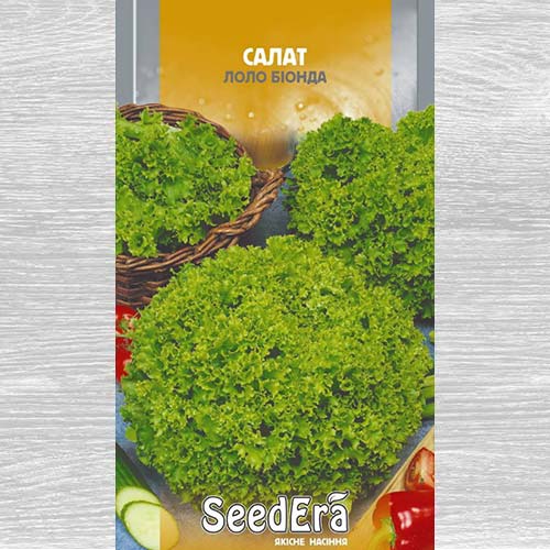 Салат листовий Лоло Біонда артикул фото 1 Салат листовий Лоло Біонда зображення 1 артикул 77307