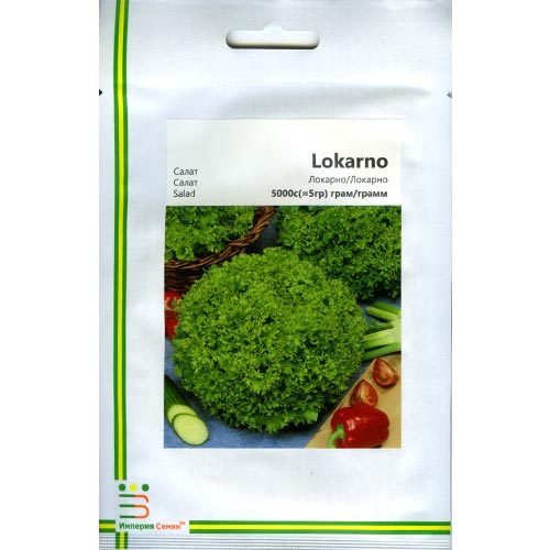 Салат напівкачаний Локарно Імперія насіння артикул фото 1 Салат напівкачаний Локарно Імперія насіння зображення 1 артикул 95430