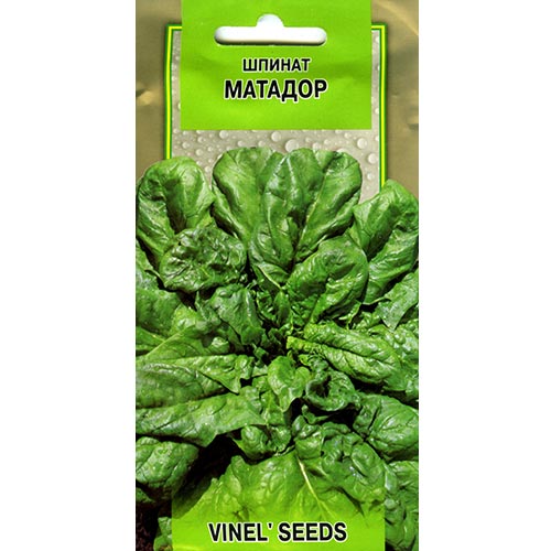 Шпинат Матадор Vinel seeds, семена рисунок 1 артикул 95822