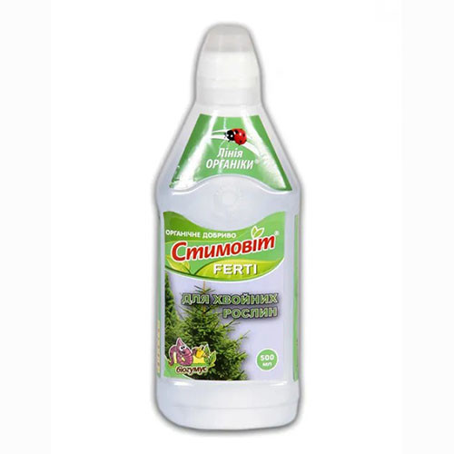 Удобрение Стимовит для хвойных растений рисунок 1 артикул 72858