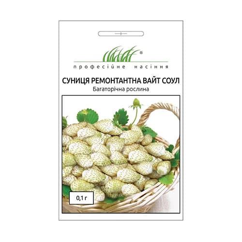 Суниця Вайт Соул Професійне насіння артикул фото 1 Суниця Вайт Соул Професійне насіння зображення 1 артикул 87615