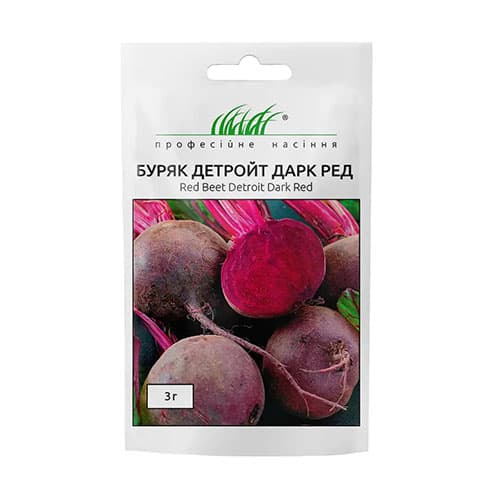 Буряк столовий Детройт Дарк Ред Професійне насіння зображення 1 артикул 72087