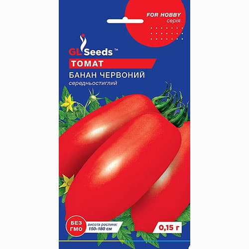 Томат Банан красный GL Seeds рисунок 1 артикул 99711