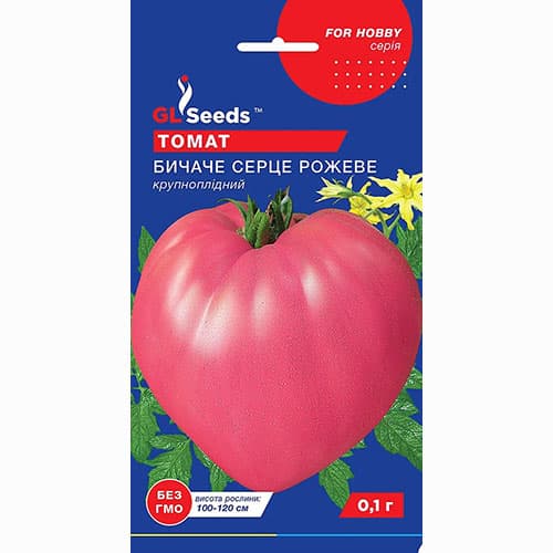 Томат Бичаче серце рожевий GL Seeds зображення 1 артикул 99715