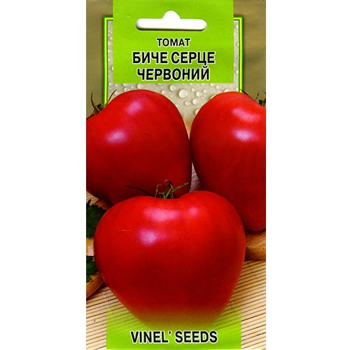 Томат Бычье сердце красное Vinel seeds рисунок 1 артикул 95765