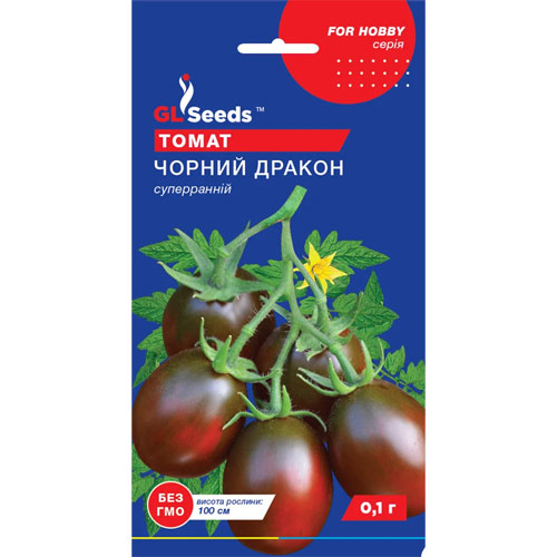 Томат Чорний дракон GL Seeds артикул фото 1 Томат Чорний дракон GL Seeds зображення 1 артикул 85747