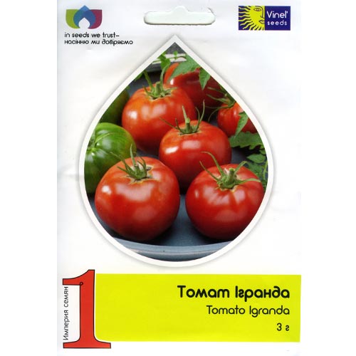 Томат Игранда Vinel seeds рисунок 1 артикул 95779