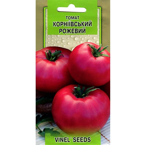Томат Корніївський рожевий Vinel seeds зображення 1 артикул 95782