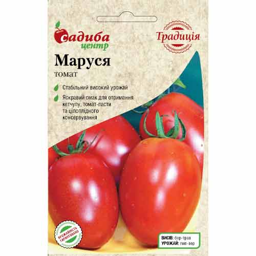 Томат Маруся Садиба центр, насіння зображення 1 артикул 87724