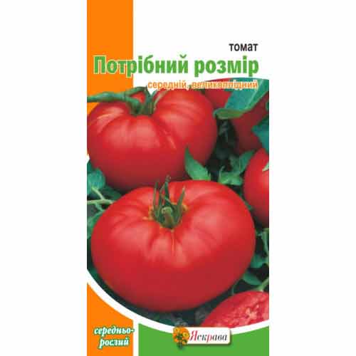 Томат Потрібний розмір Яскрава зображення 1 артикул 77326