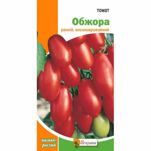 Томат Обжора Яскрава, насіння зображення 1 артикул 87525