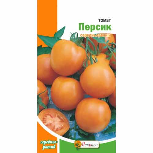 Томат Персик Яскрава, семена рисунок 1 артикул 90526