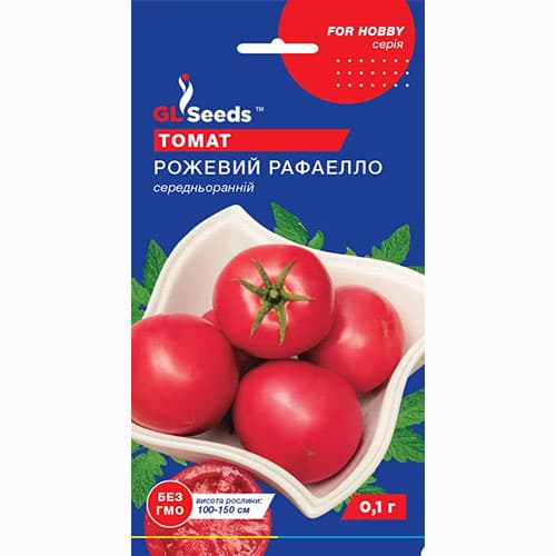 Томат Рожевий Рафаелло GL Seeds зображення 1 артикул 99740