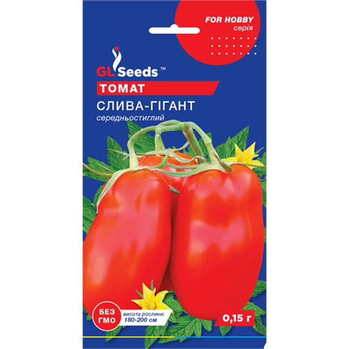 Томат Слива-гигант GL Seeds рисунок 1 артикул 85741