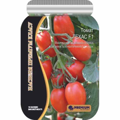Томат Техас F1 Яскрава, семена рисунок 1 артикул 90529