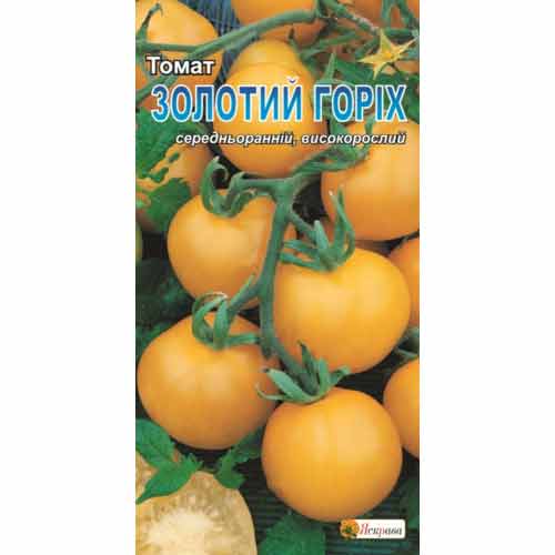 Томат Золотой орех Яскрава артикул фото 1 Томат Золотой орех Яскрава рисунок 1 артикул 90522