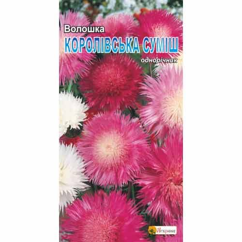 Волошка Королівська, суміш забарвлень Яскрава артикул фото 1 Волошка Королівська, суміш забарвлень Яскрава зображення 1 артикул 72108