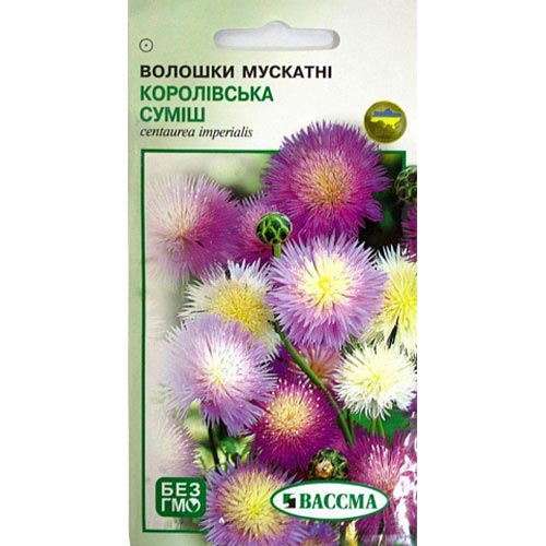 Василек Королевский, смесь окрасок Seedera рисунок 1 артикул 66254