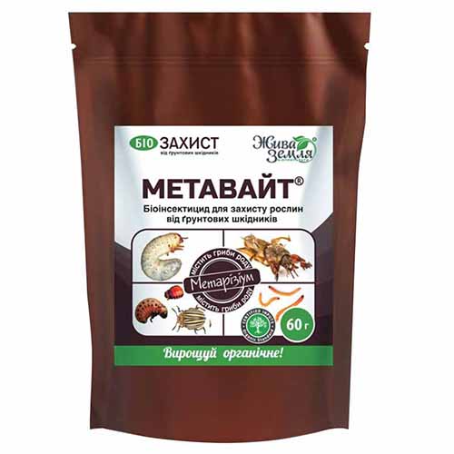 Средство для защиты от вредителей Метавайт-С биоинсектицид почвенный рисунок 1 артикул 95903
