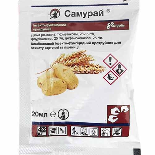 Засіб для захисту від хвороб та шкідників Самурай зображення 1 артикул 95843
