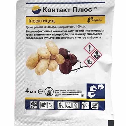 Средство для защиты от вредителей Контакт Плюс рисунок 1 артикул 95838