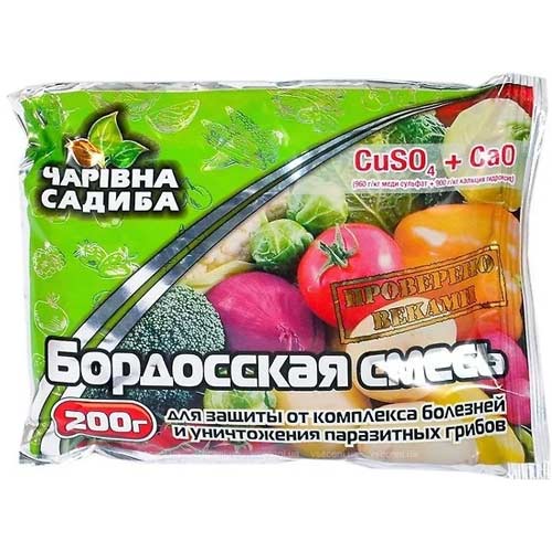 Средство для защиты от болезней Бордоская смесь рисунок 1 артикул 90940