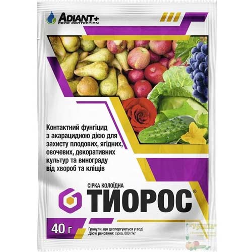 Средство для защиты от болезней Тиорос рисунок 1 артикул 91482