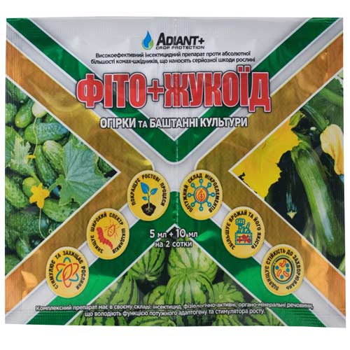 Засіб захисту від шкідників Фіто + Жукоїд для баштанних культур зображення 1 артикул 91473