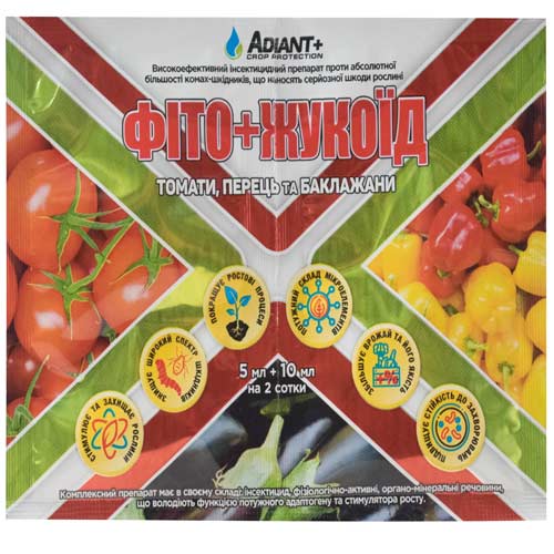 Засіб захисту від шкідників Фіто + Жукоїд для перців зображення 1 артикул 91472