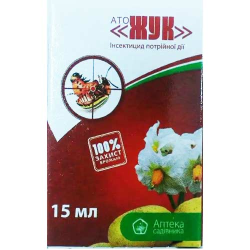 Средство для защиты от вредителей Жук рисунок 1 артикул 91016