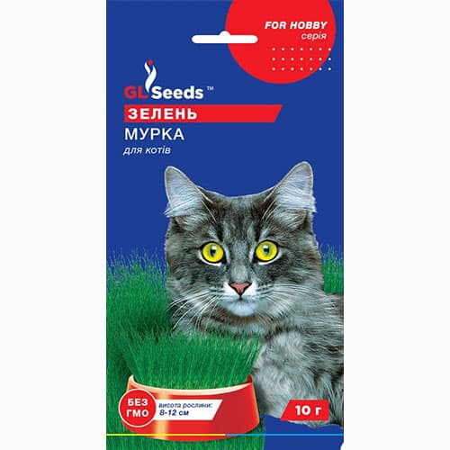 Зелень для кішки Мурка GL Seeds артикул фото 1 Зелень для кішки Мурка GL Seeds зображення 1 артикул 99599