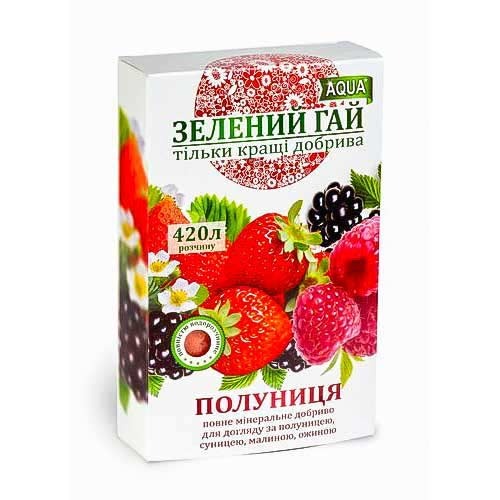 Удобрение Зеленый гай для клубники рисунок 1 артикул 90749