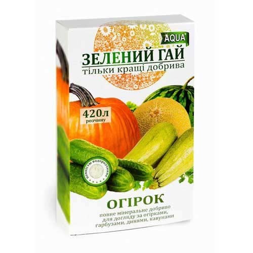 Удобрение Зеленый гай для огурцов рисунок 1 артикул 90750