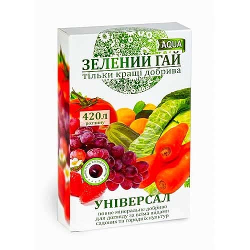 Добриво Зелений гай універсальне зображення 1 артикул 90754
